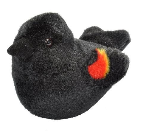 AUDUBON II RED WINGED BLACKBIRD STUFFED ANIMAL WITH SOUND -5