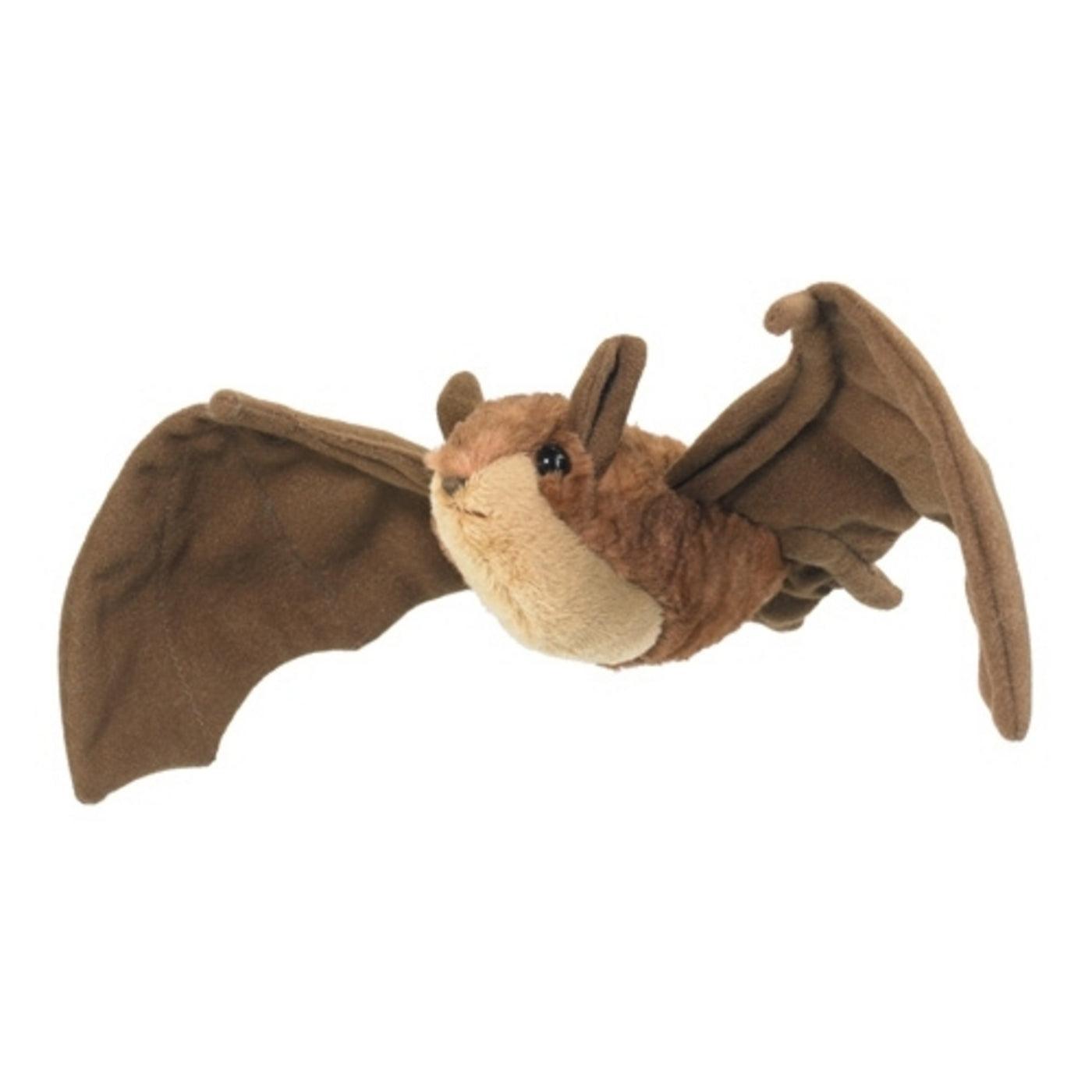 STUFFED BROWN BAT CONSERVATION CRITTER - 7 INCHES