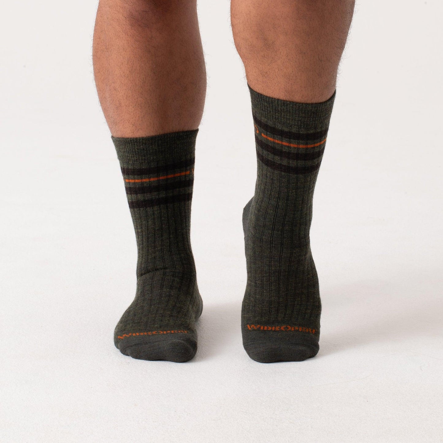 MENS VINTAGE STRIPE MIDWEIGHT CREW SOCK