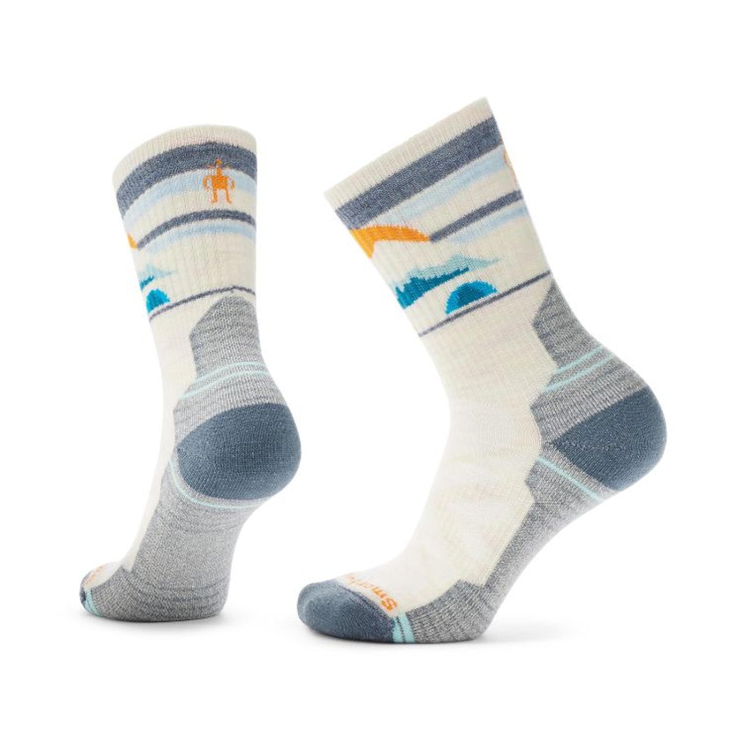 HIKE LIGHT CUSHION MOUNTAIN MOON CREW SOCKS