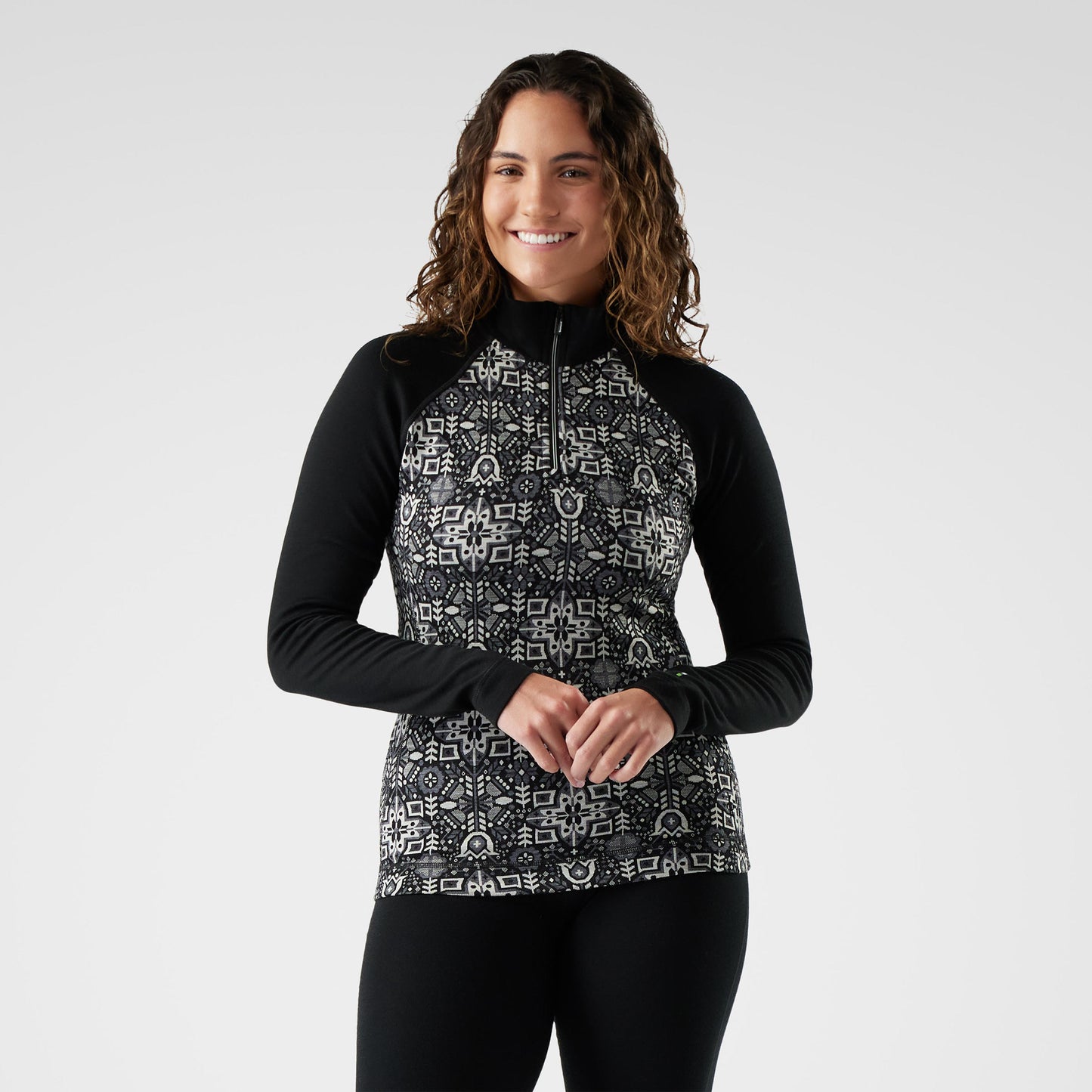 CLASSIC THERMAL MERINO BASE LAYER 1/4 ZIP - WOMENS