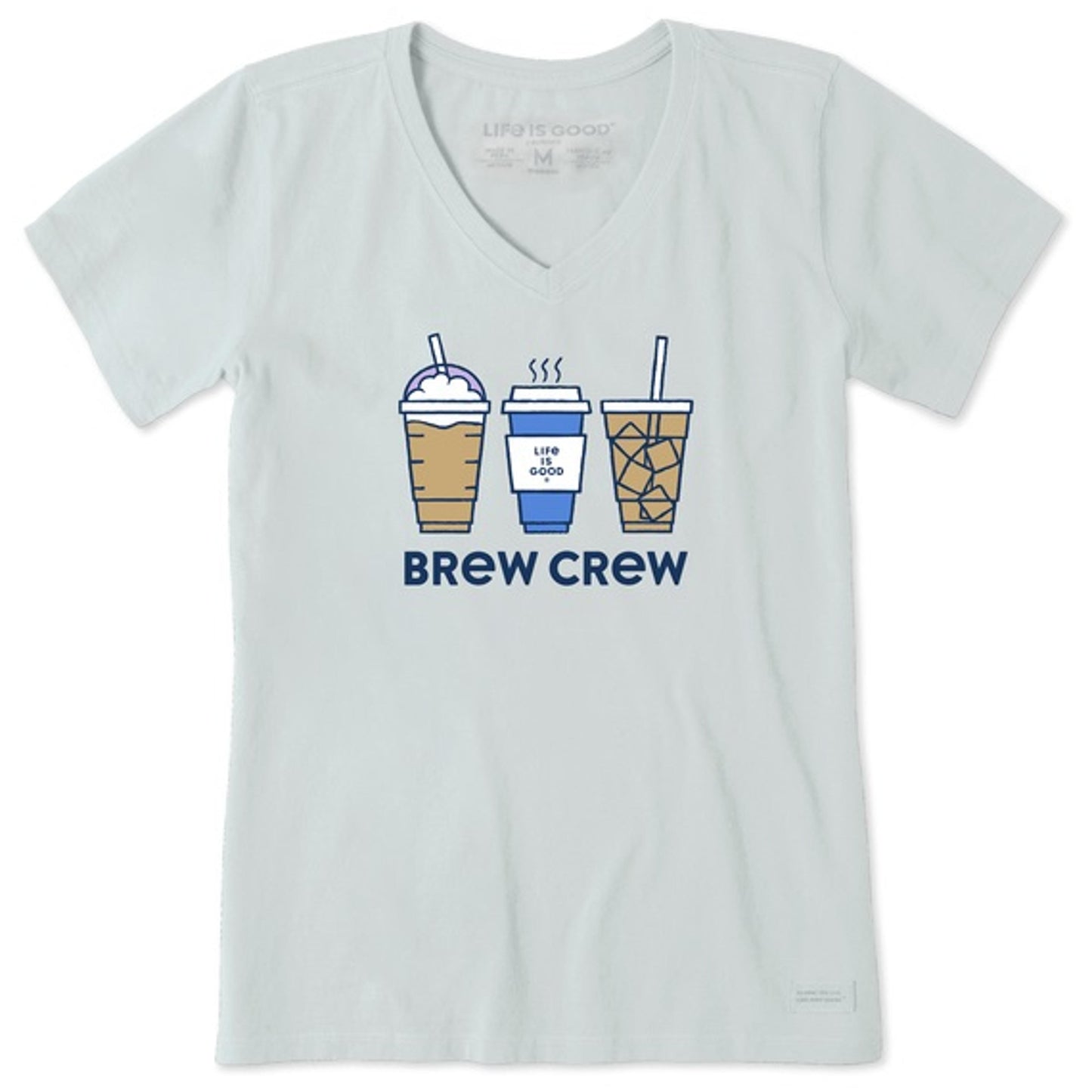 WOMENS BREW CREW CRUSHER VEE