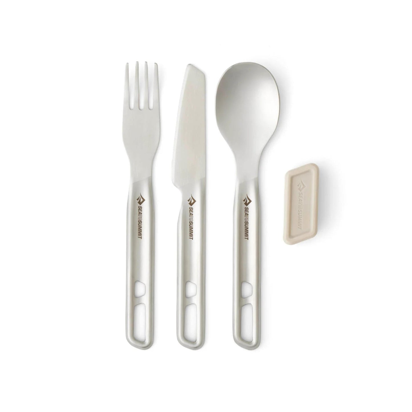 DETOUR STAINLESS STEEL CUTLERY SET - 3 PIECES