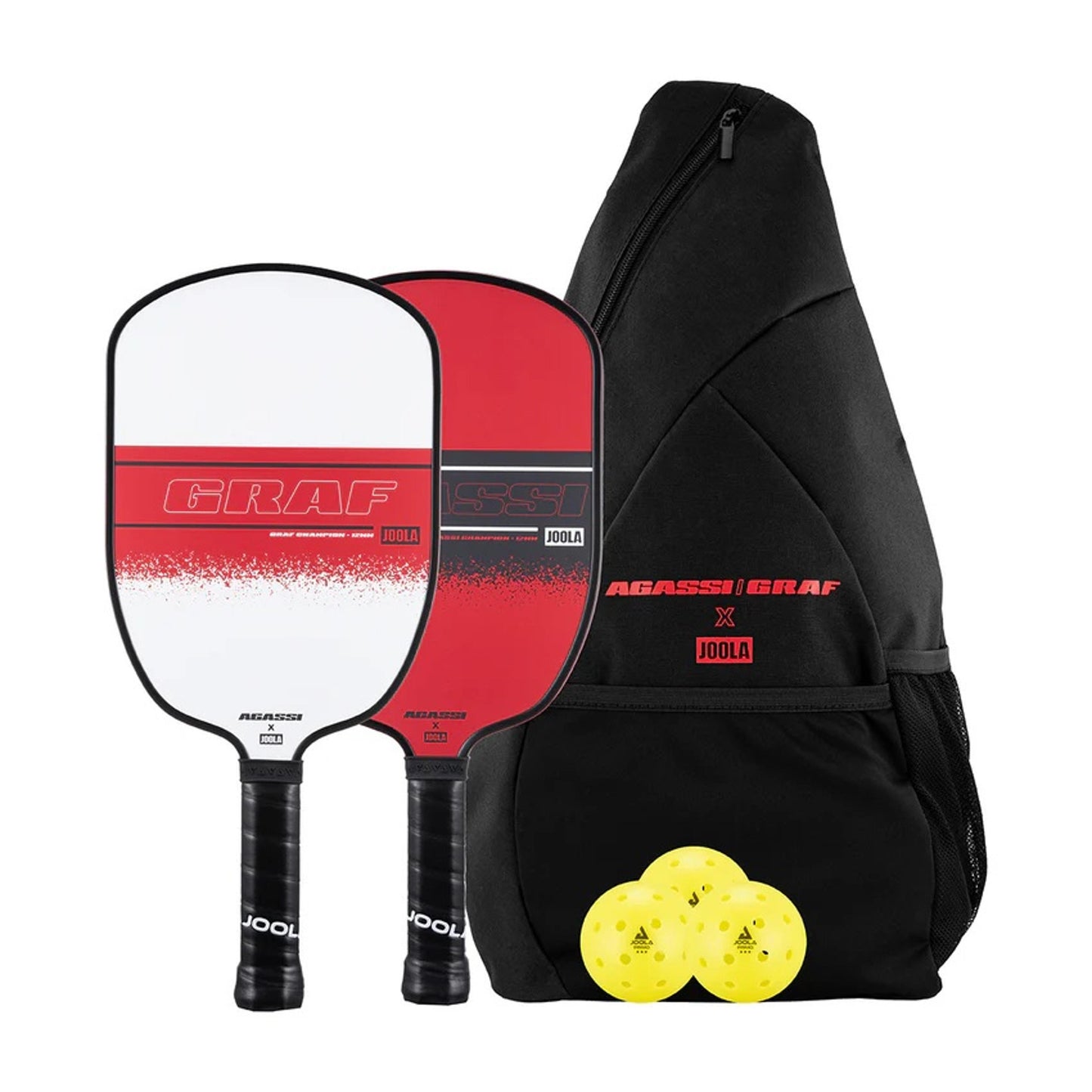 AGASSI/GRAF CHAMPION PICKLEBALL SET