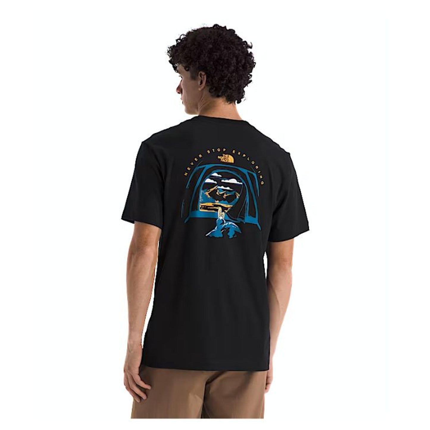 MENS EVOLUTION TENT SHORT SLEEVE TEE-GRAPHIC