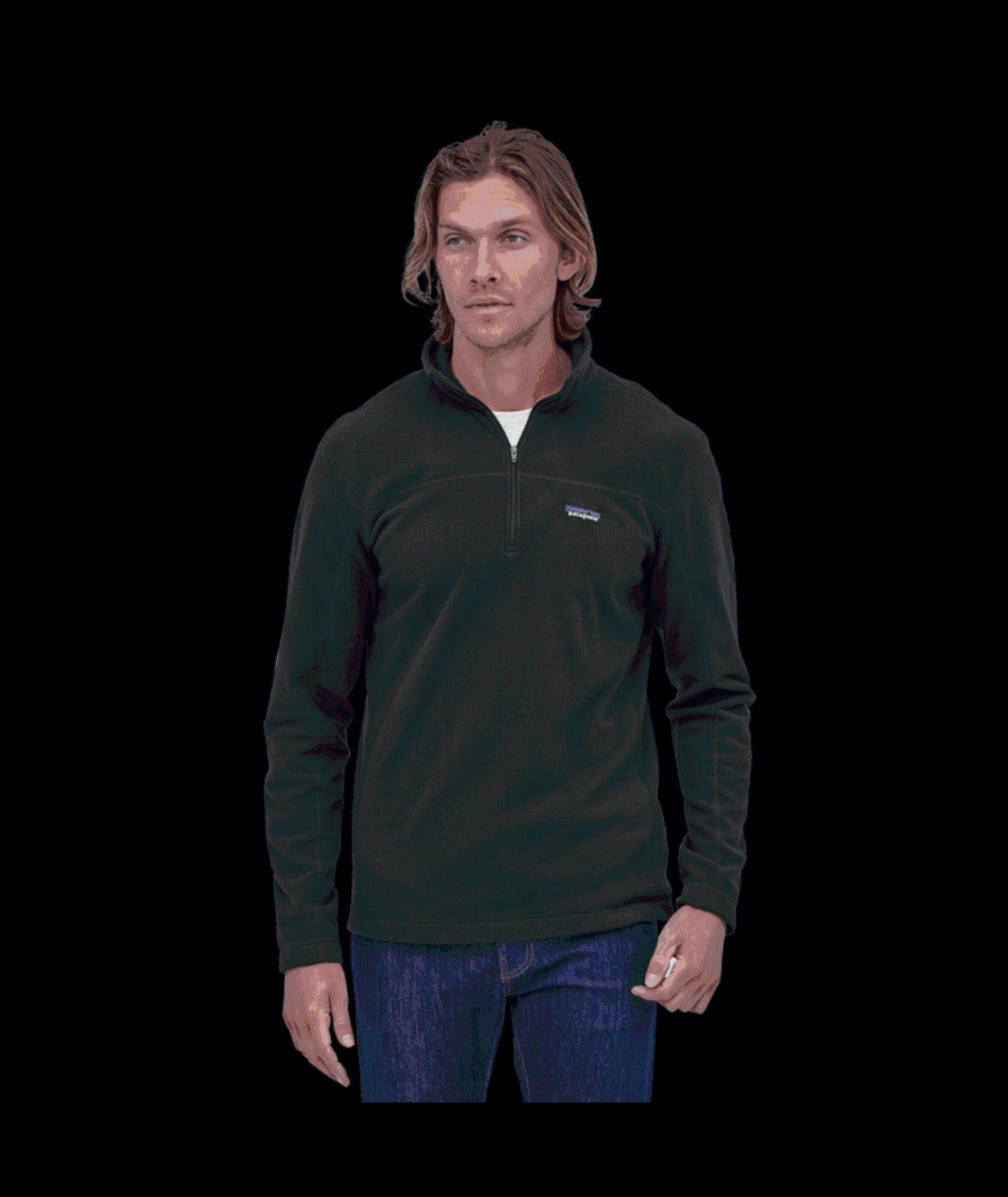 MENS MICRO D PULLOVER