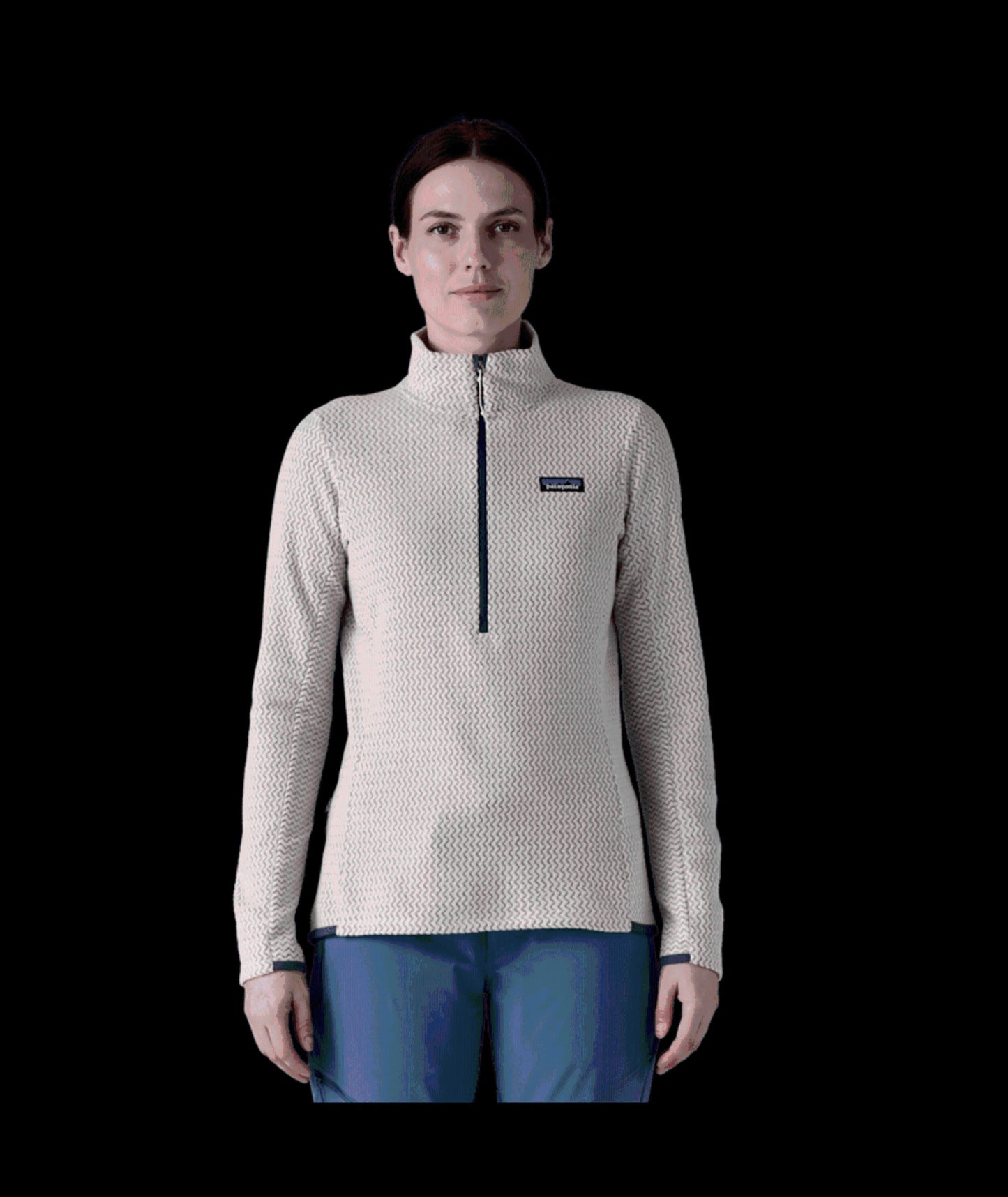 WOMENS R1 AIR ZIP NECK