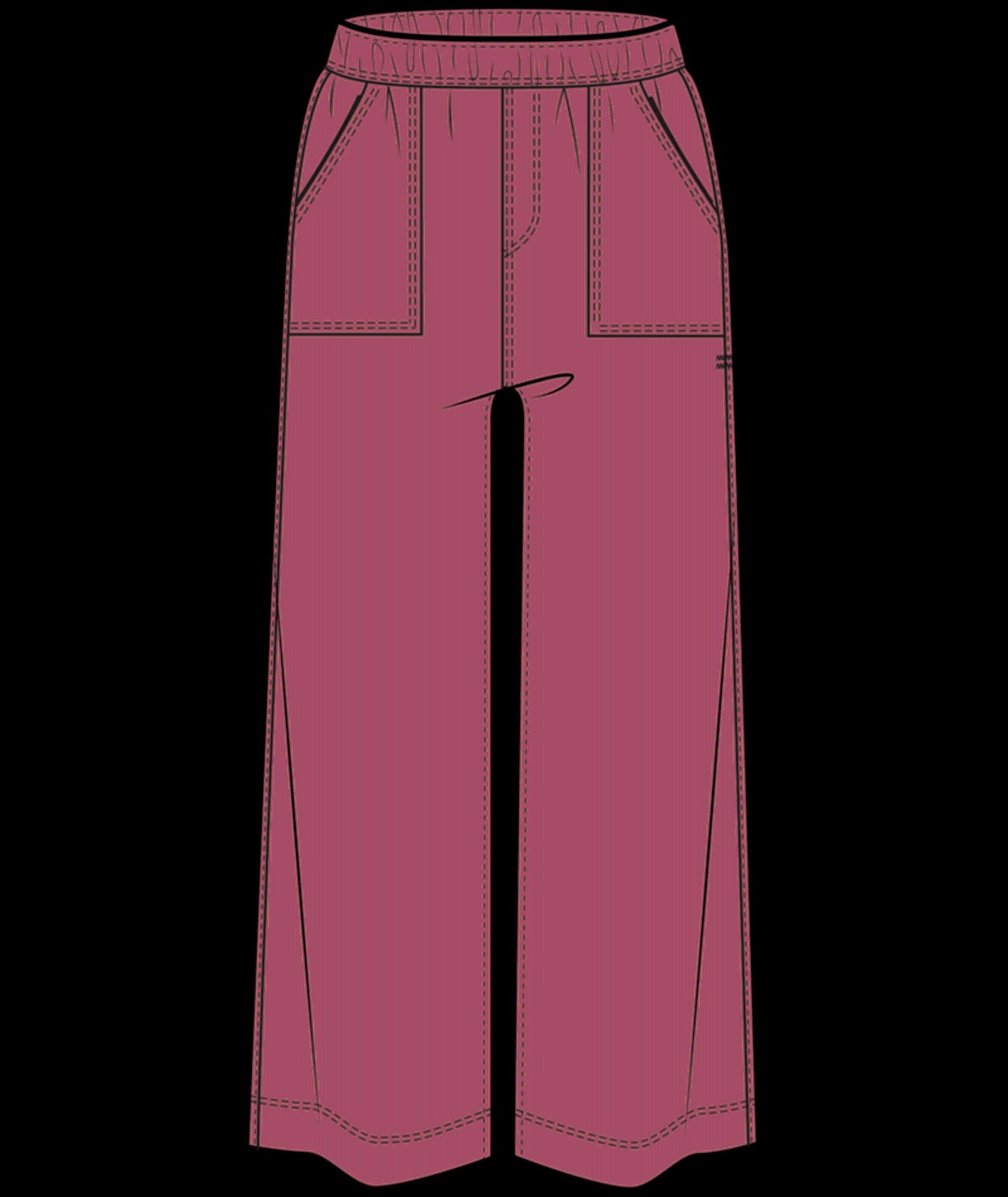 WOMENS TAJ HEMP WIDE LEG PANT