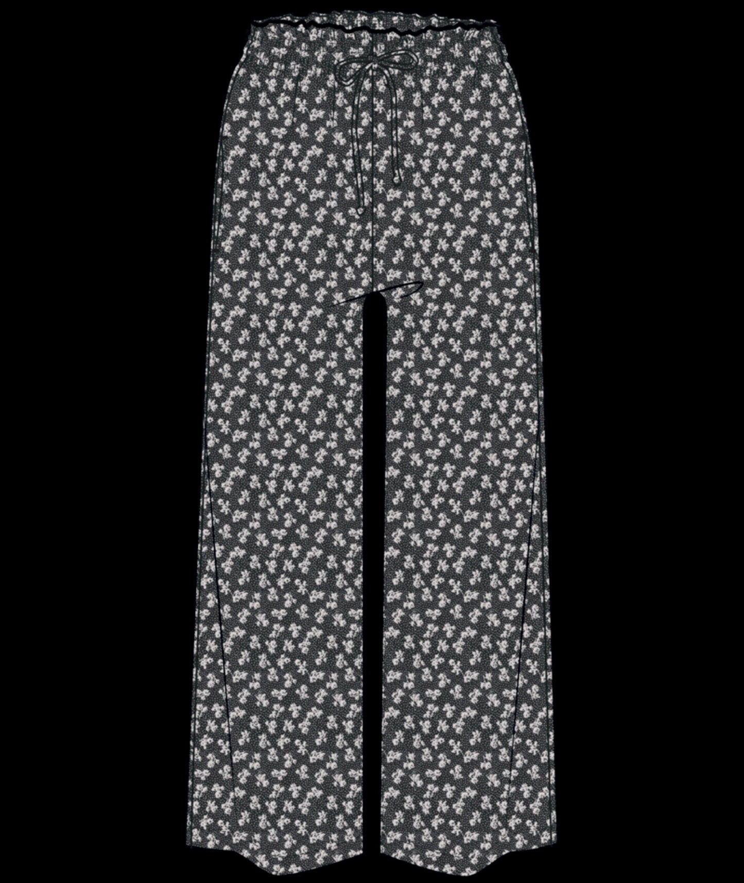 SUNKISSED WIDE LEG CROP PANT