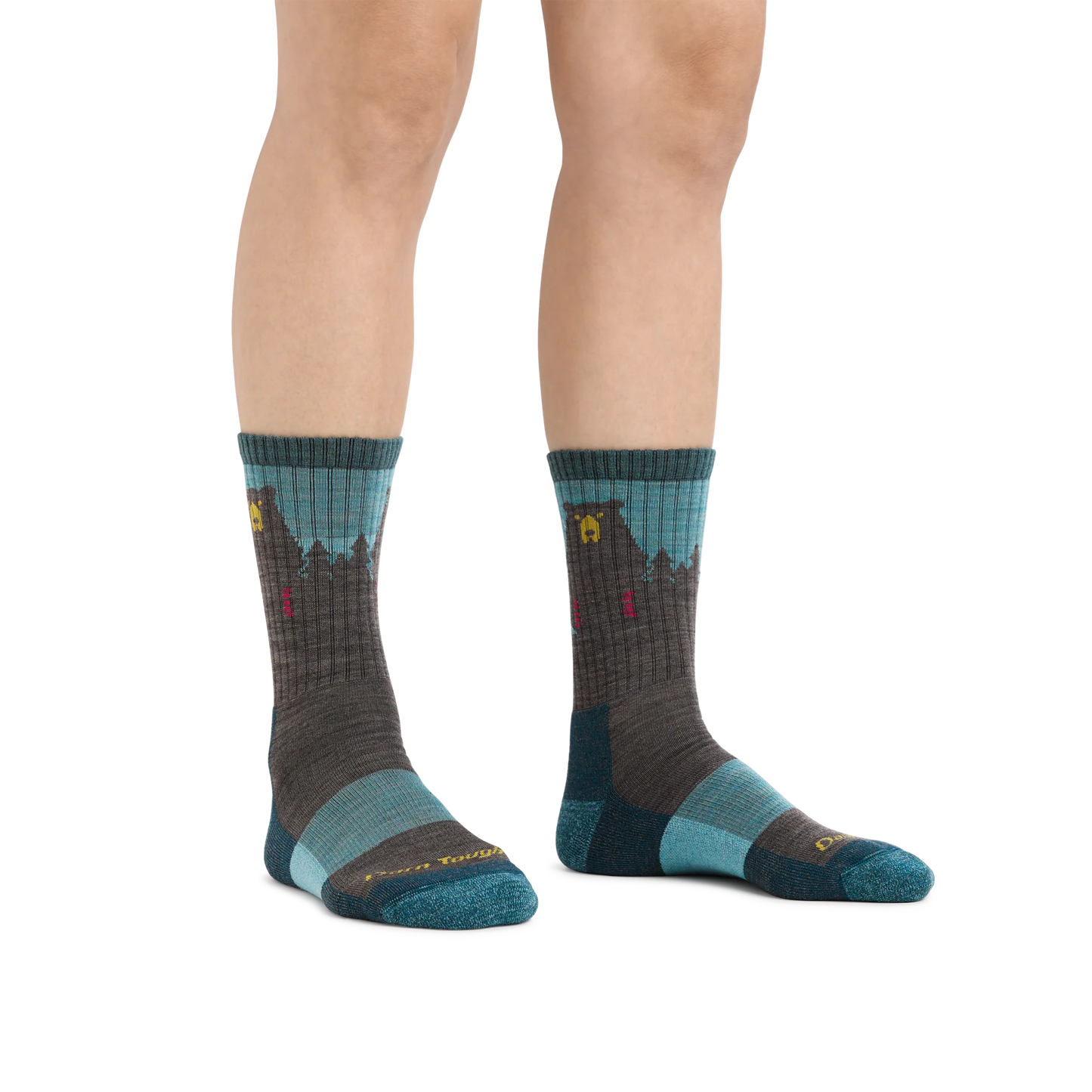 BEAR TOWN MICRO CREW LIGHTWEIGHT HIKING CREW WOMENS