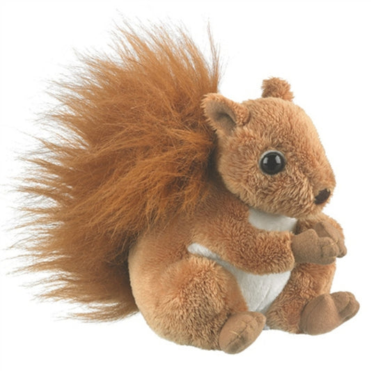 STUFFED RED SQUIRREL CONSERVATION CRITTER