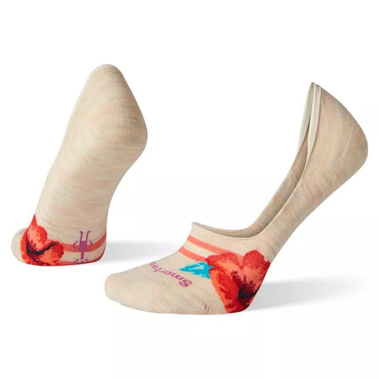 EVERDAY HIDE AND SEEK HIBISCUS NO SHOW SOCKS WOMEN'S
