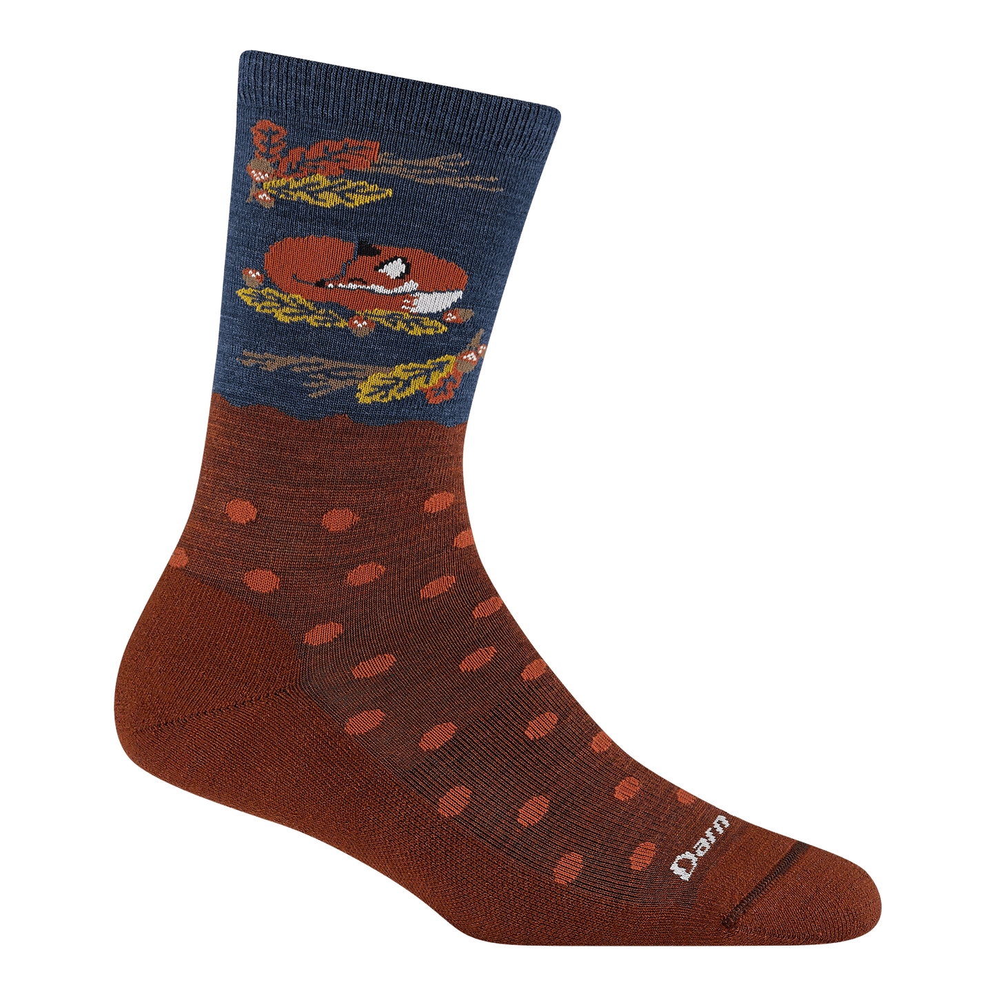 WOMENS WILD LIFE CREW LIGHTWEIGHT CUSHION LIFESTYLE SOCKS