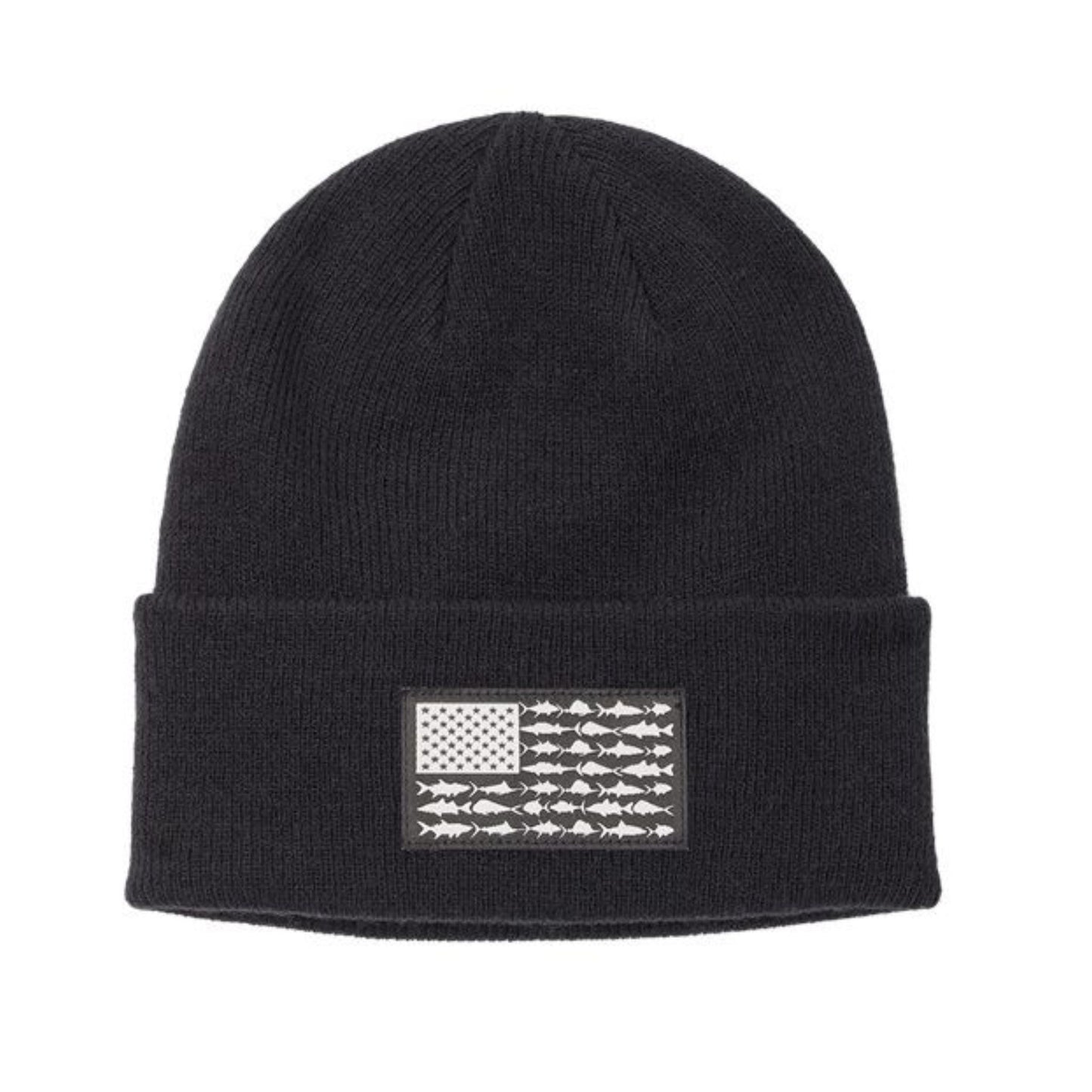 PFG FISH FLAG CUFFED BEANIE