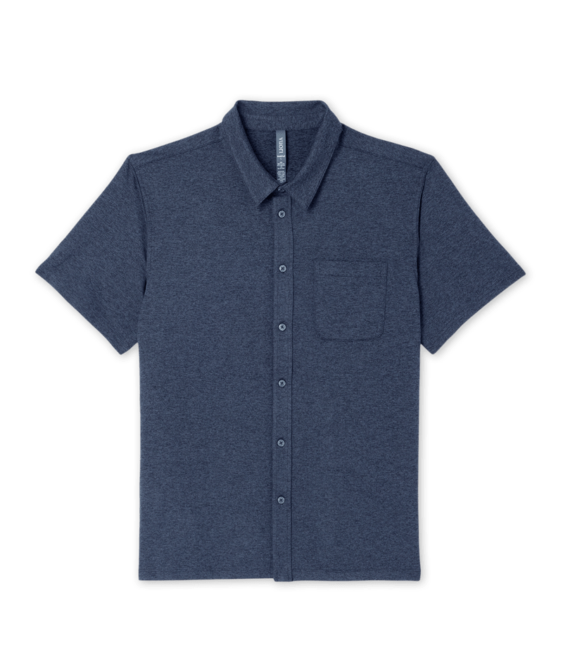 SHORT SLEEVE PONTO BUTTON DOWN SHIRT