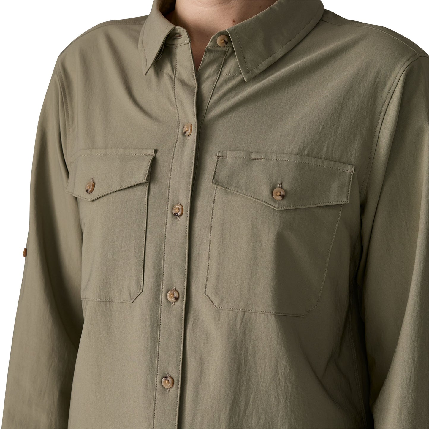 WOMENS LONG SLEEVE SELF GUIDED SUN SHIRT