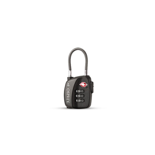 TRAVEL SECURITY CABLE LOCK - TSA 3MM CABLE LOCK