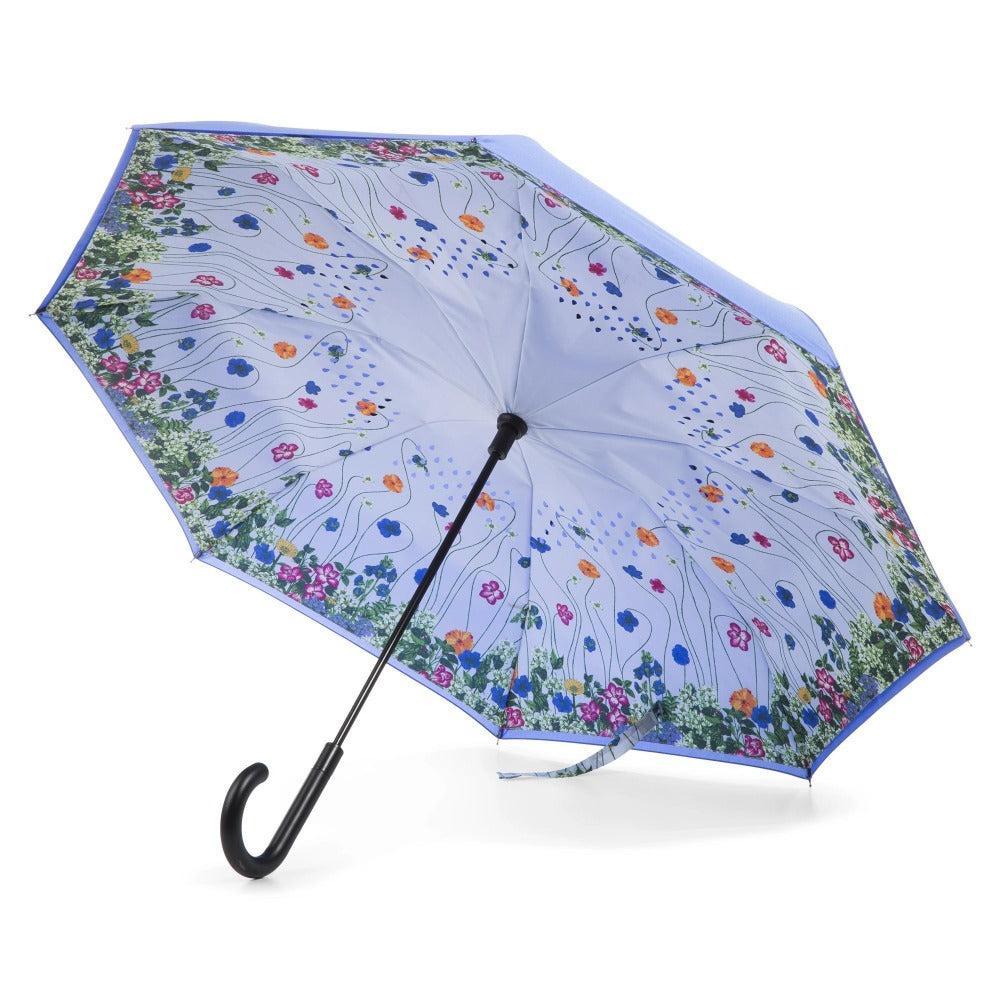 INBRELLA REVERSE CLOSE STICK UMBRELLA - WOMENS