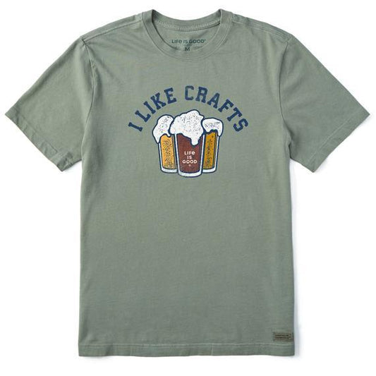 MENS I LIKE CRAFTS SHORT SLEEVE CRUSHER TEE
