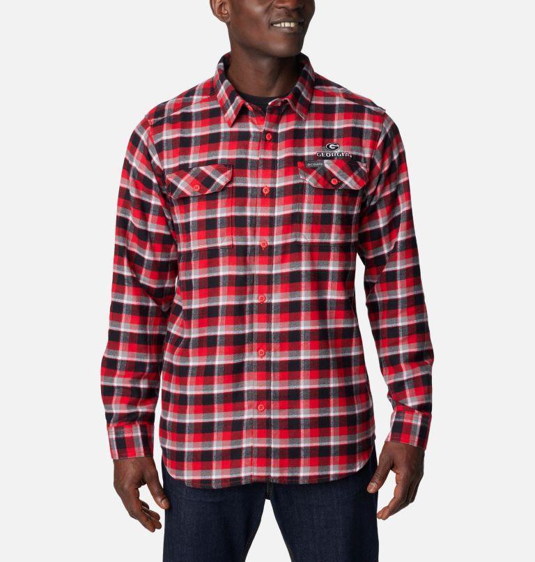 COLLEGIATE FLARE GUN FLANNEL LONG SLEEVE SHIRT