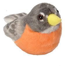 AUDUBON II AMERICAN ROBIN STUFFED ANIMAL - 5