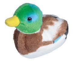 AUDUBON II MALLARD DUCK W/SOUND STUFFED ANIMAL - 5