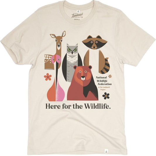 HERE FOR THE WILDLIFE SHORT SLEEVE TEE