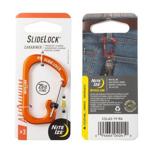 SIDELOCK CARABINER ALUMINUM #3