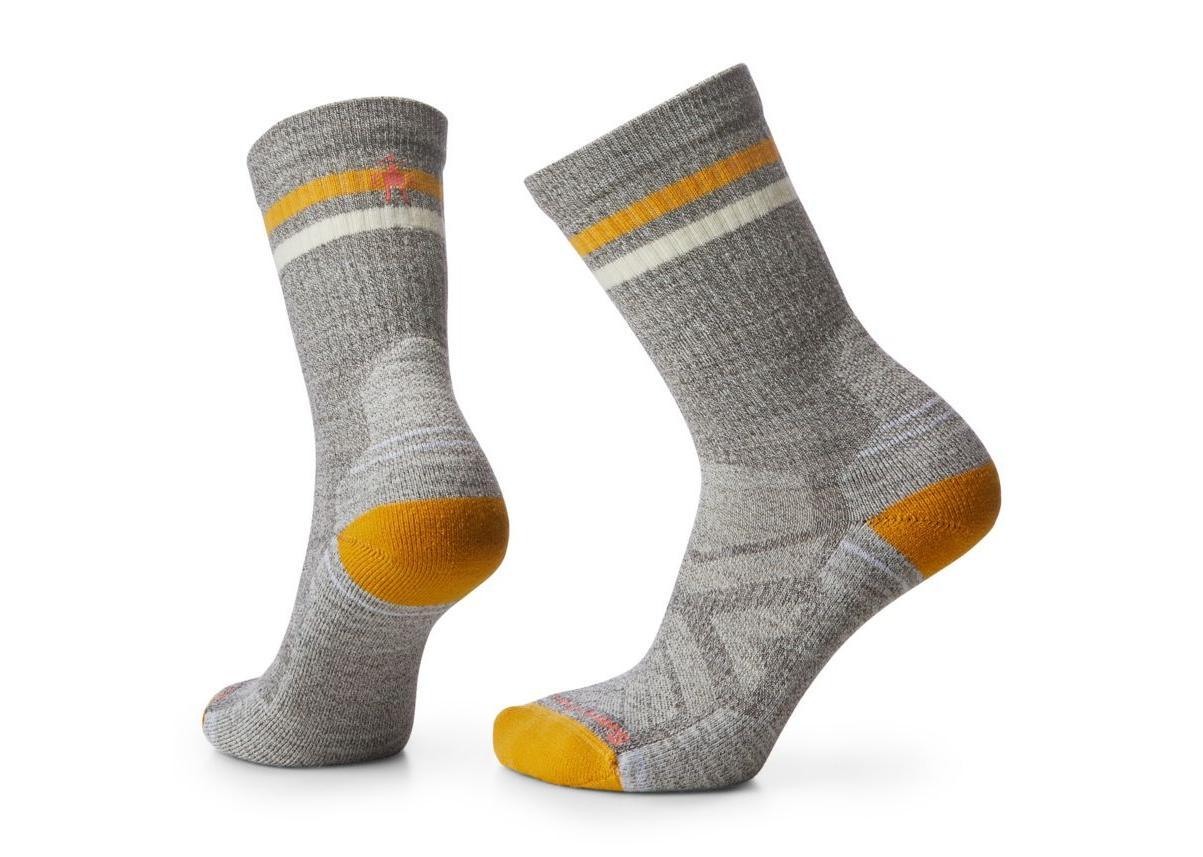 WOMENS HIKE LIGHT CUSHION TUBE STRIPE CREW SOCKS