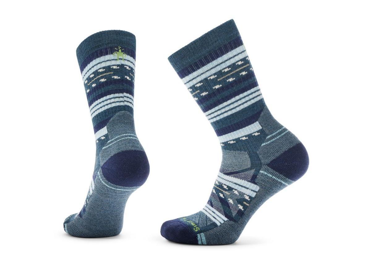 WOMENS HIKE LIGHT CUSHION MARGARITA CREW SOCKS