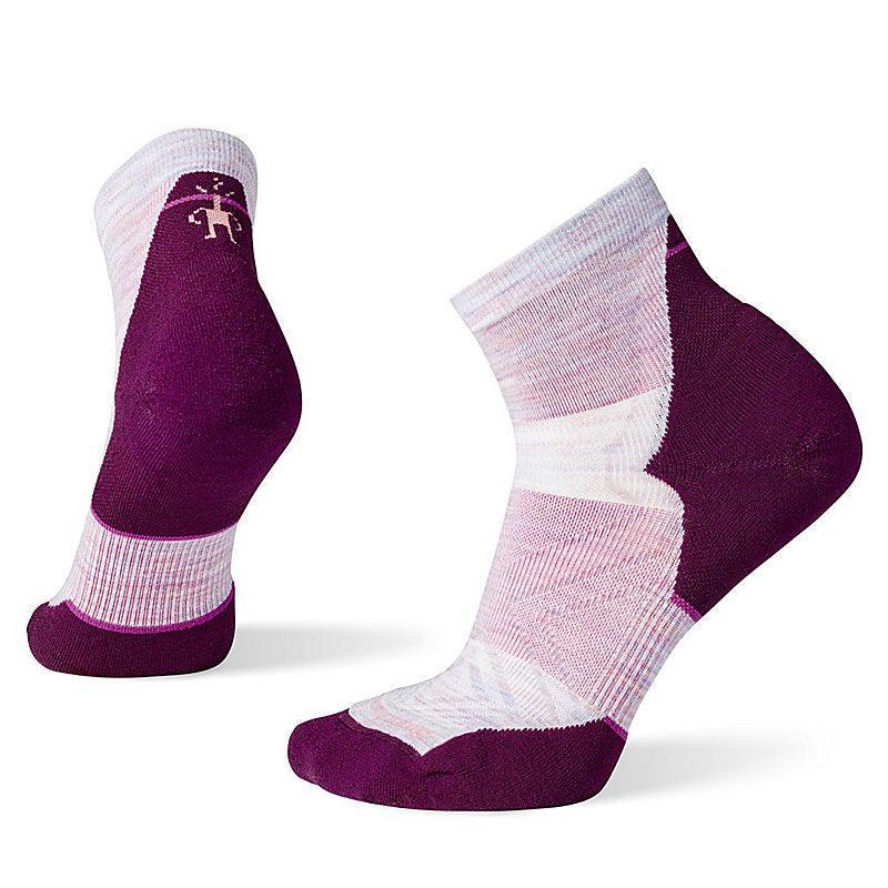WOMENS RUN TARGETED CUSHION ANKLE SOCKS