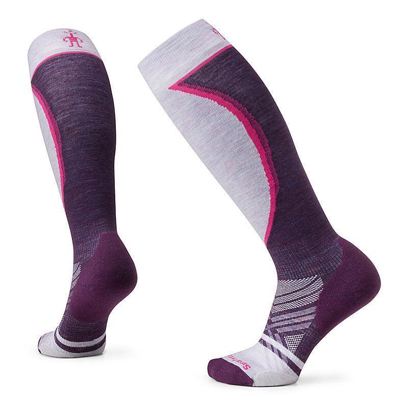WOMENS SKI TARGETED CUSHION OVER THE CALF SOCKS