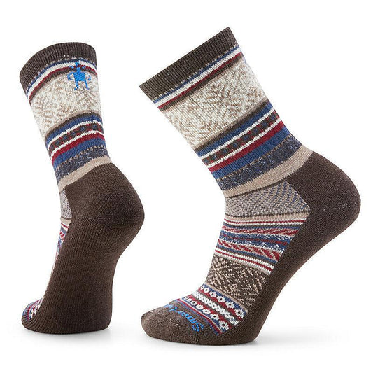 EVERYDAY FAIR ISLE SWEATER LIGHT CUSHION CREW SOCKS