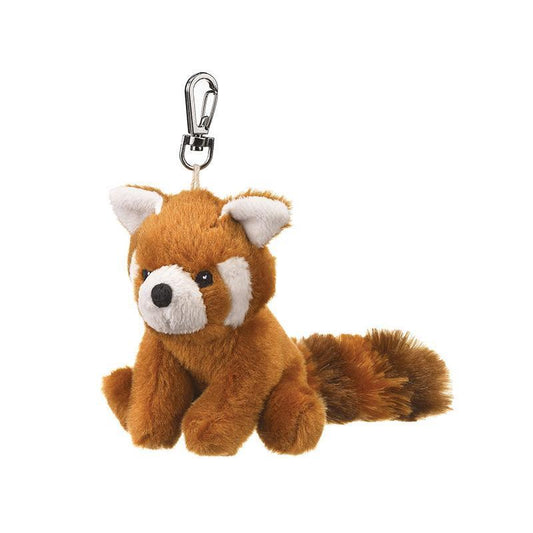 PLUSH KEY CLIP - RED PANDA