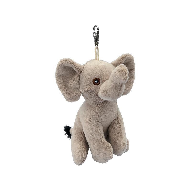 PLUSH KEY CLIP - ELEPHANT