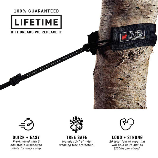 TREE SLINGS HAMMOCK HANGING KIT