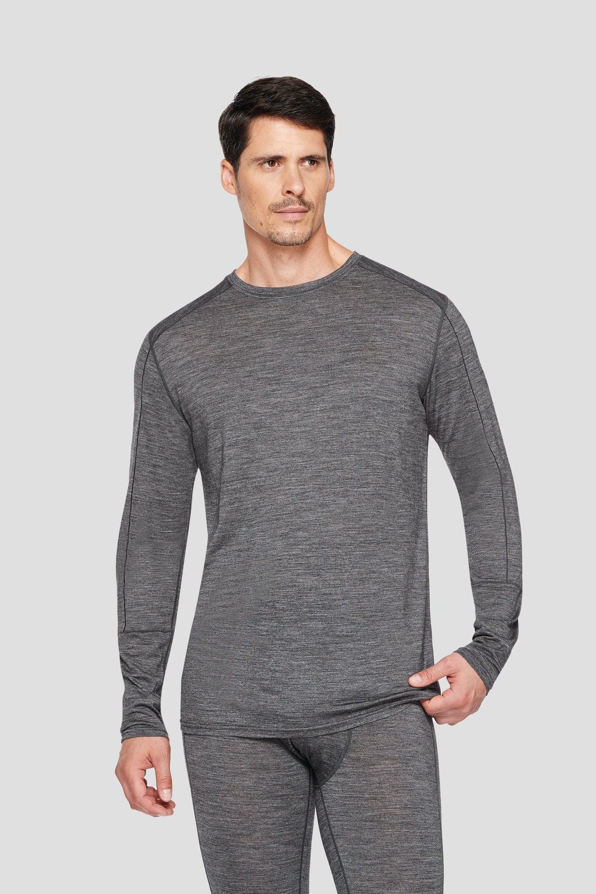 MENS ALL SEASON MERINO LONG SLEEVE CREW