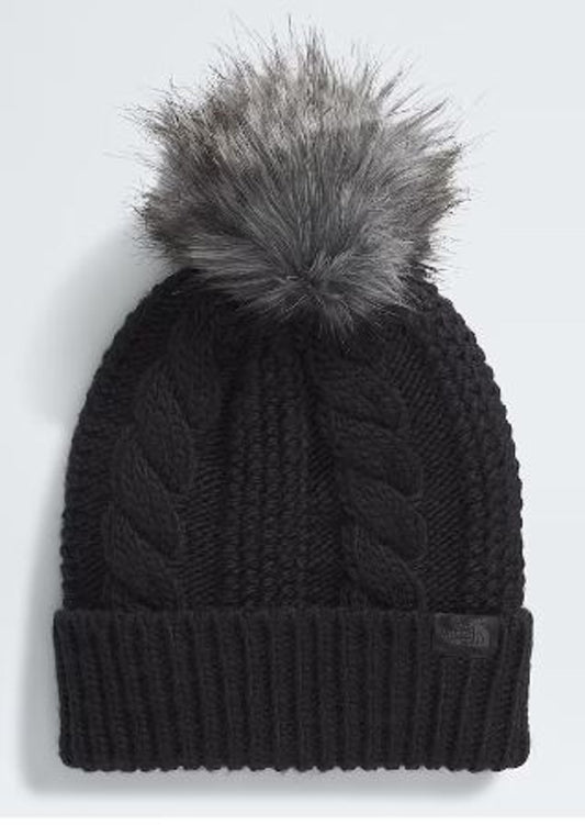 WOMENS OH MEGA FUR POM BEANIE