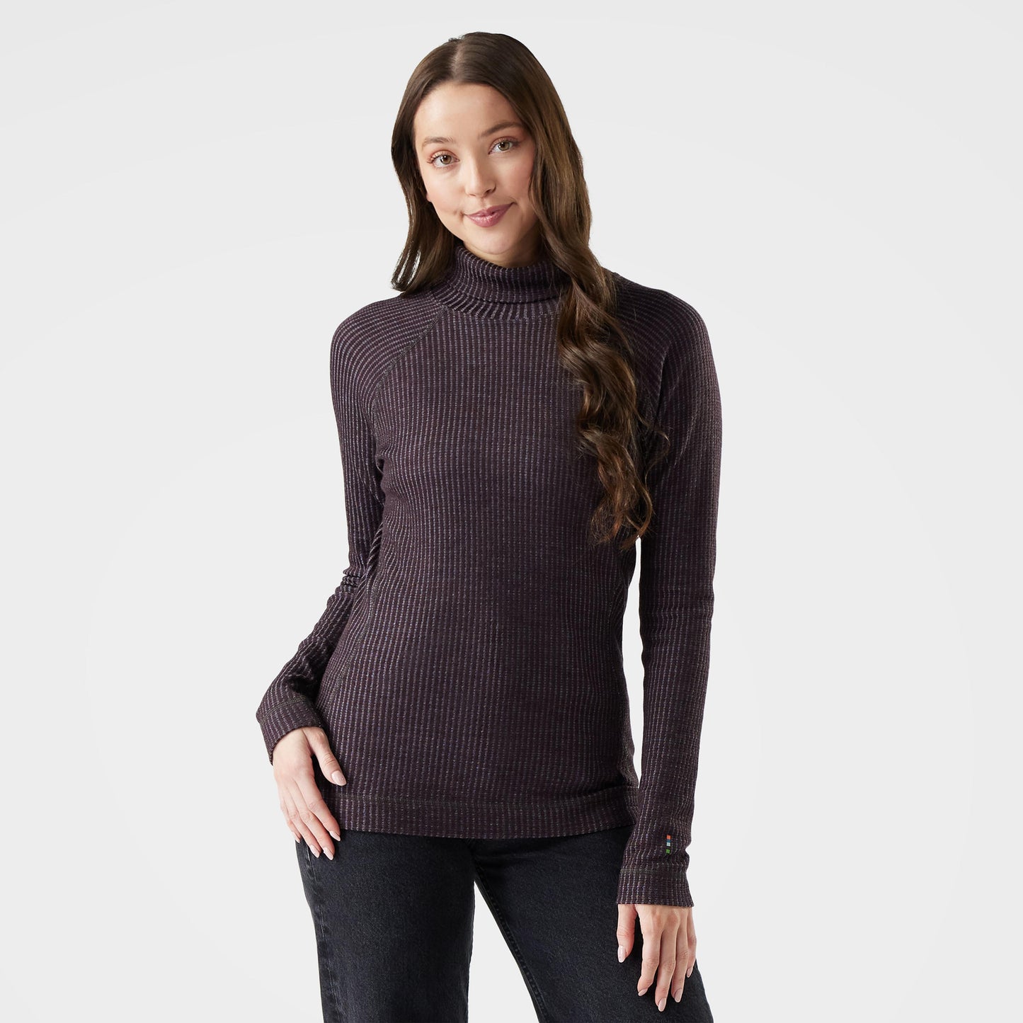 WOMENS THERMAL MERINO RIB TURTLENECK