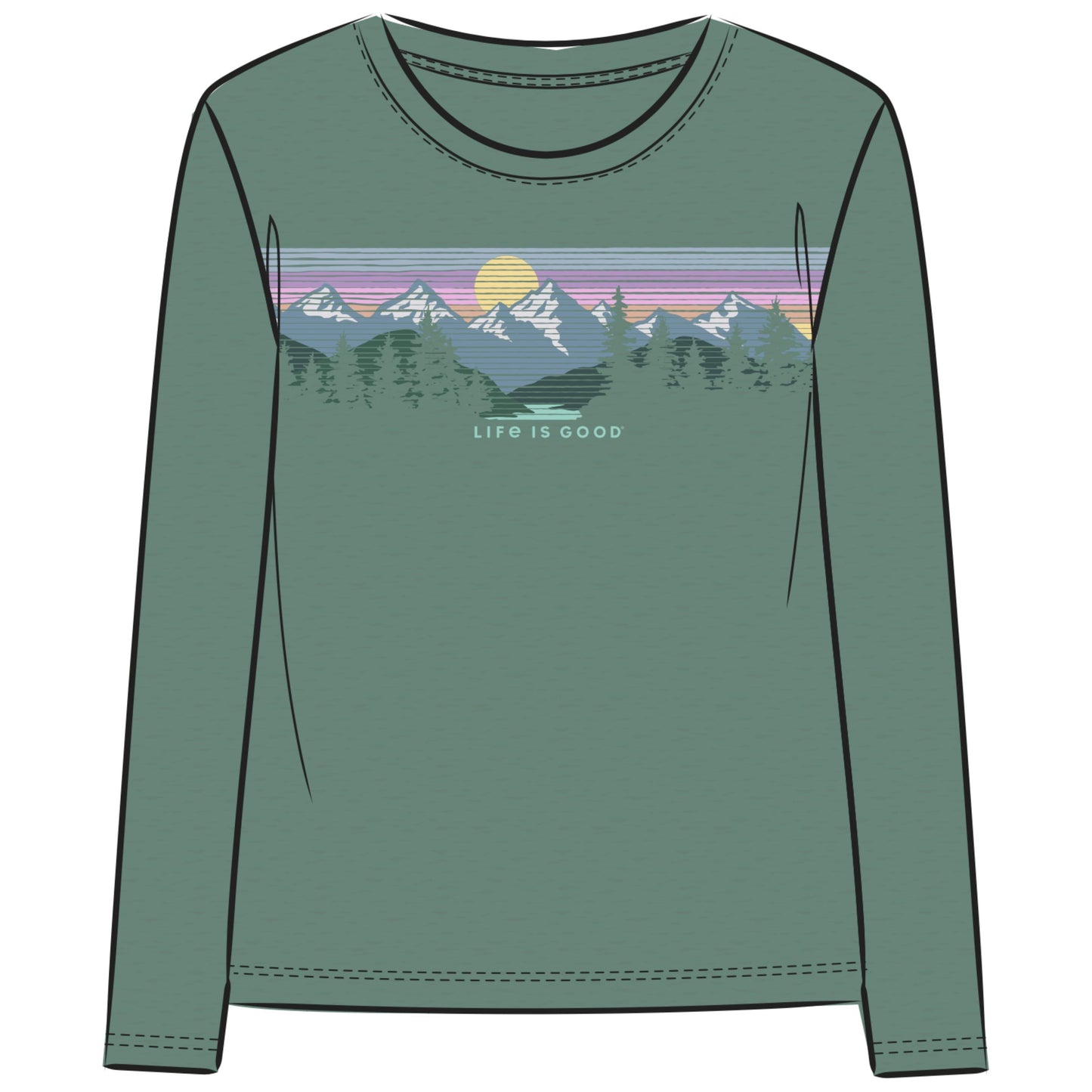 WOMENS LONG SLEEVE TEXTURED SHIRT