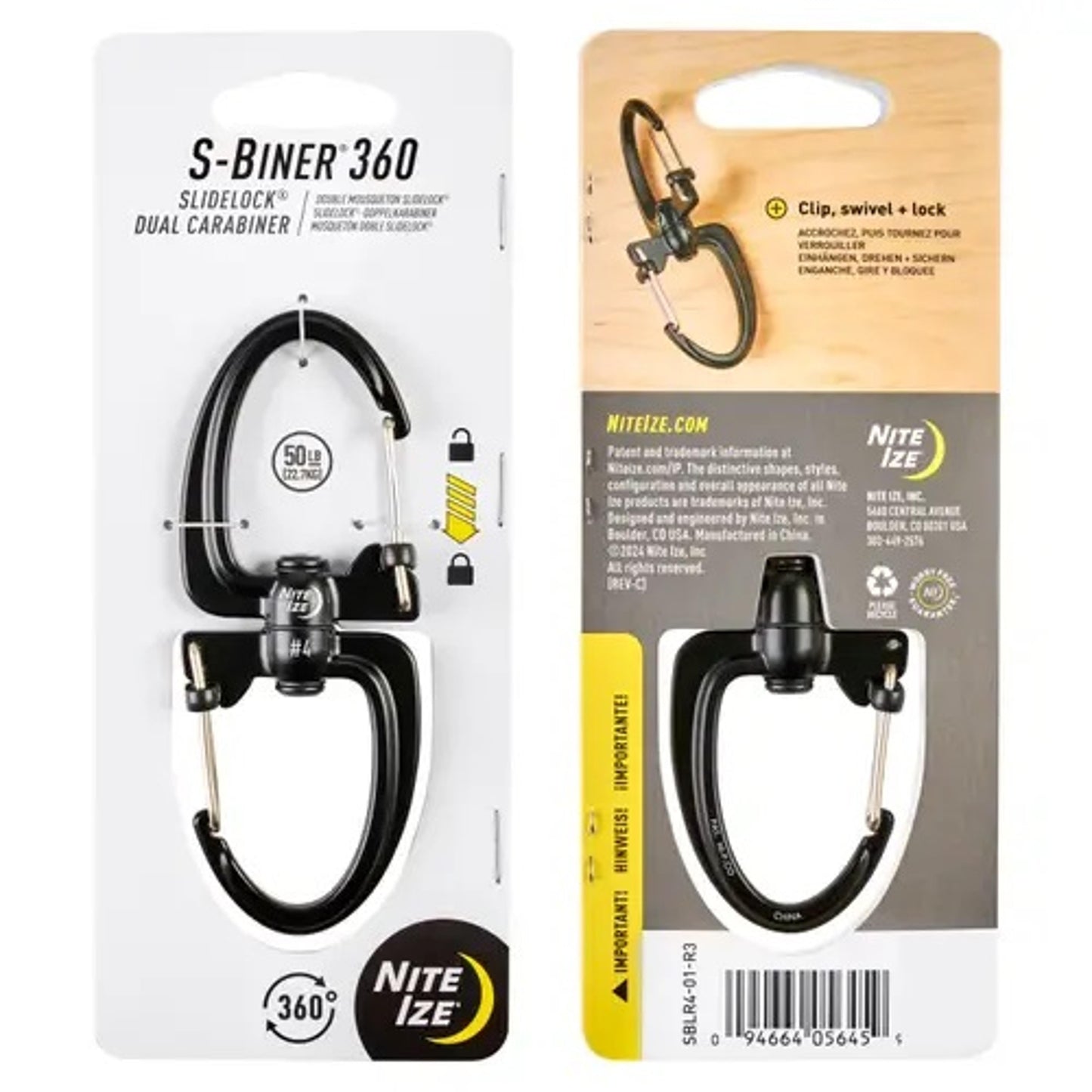 S BINER 360 CARABINER 4