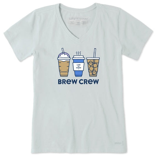 WOMENS BREW CREW CRUSHER VEE