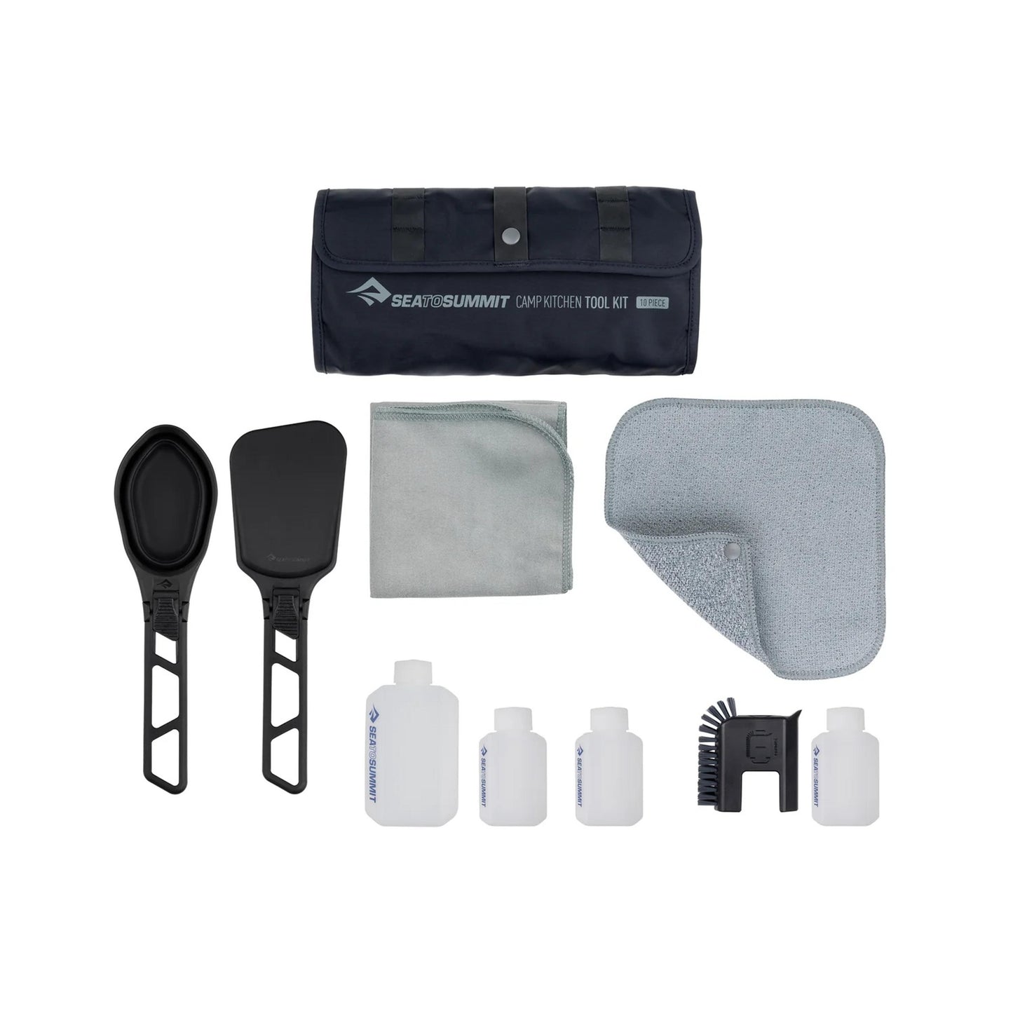 CAMP KITCHEN TOOL KIT - 10 PIECE SET