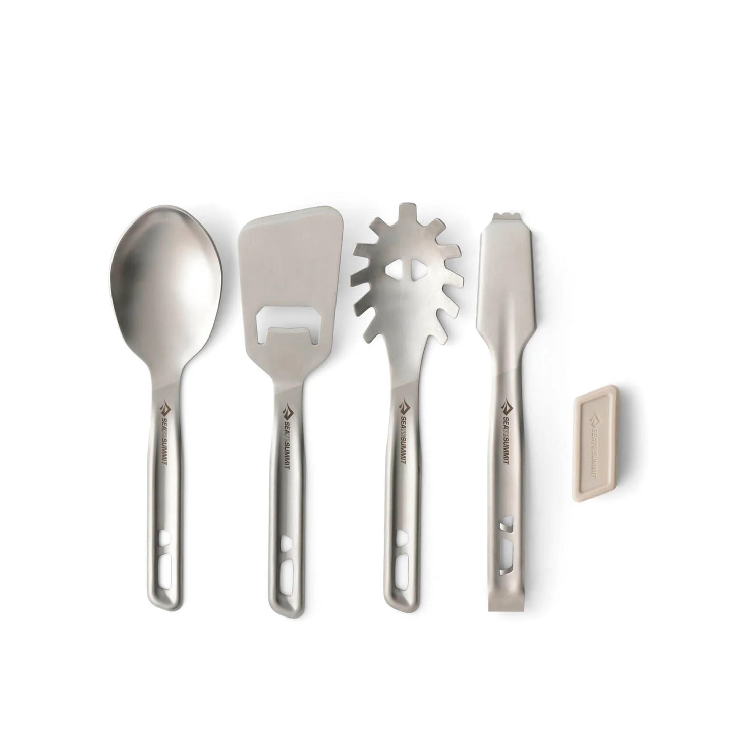 DETOUR STAINLESS STEEL UTENSIL SET - 4 PIECE SET