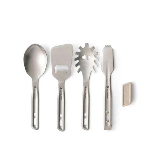 DETOUR STAINLESS STEEL UTENSIL SET - 4 PIECE SET