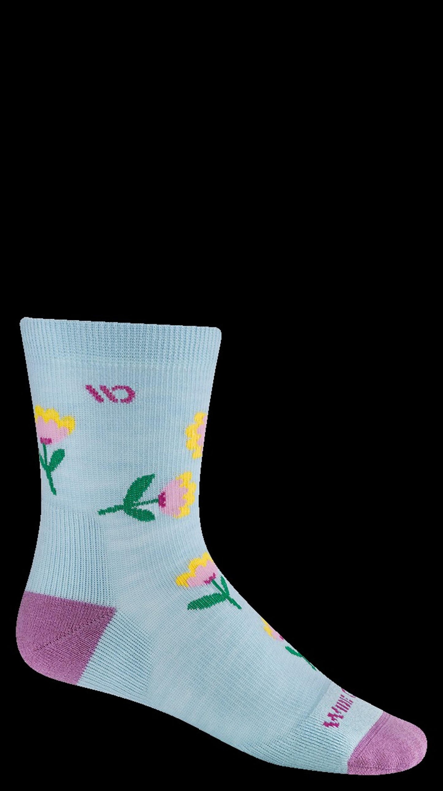 WOMENS FULL BLOOM MIDWEIGHT MICRO CREW SOCKS