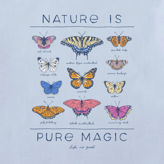 WS RELAXED PURE MAGIC BUTTERFLIES SHIRT