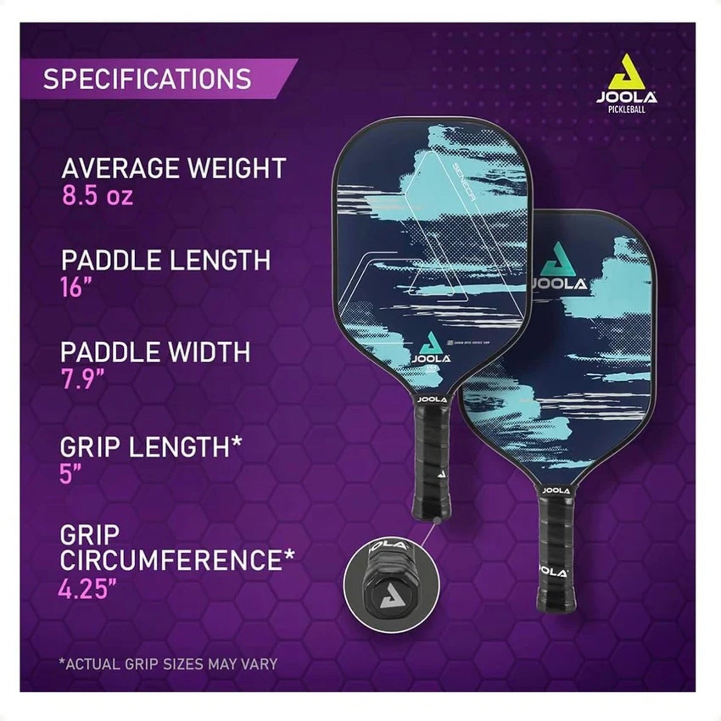 SENECA CDS 16MM PICKLEBALL PADDLE