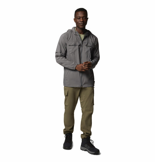 SKIEN VALLEY HOODED LONG SLEEVE SHIRT