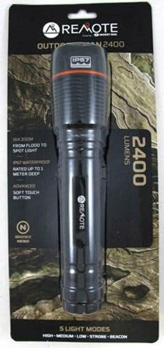 OUTDOORSMAN 2400 LUMEN FLASHLIGHT